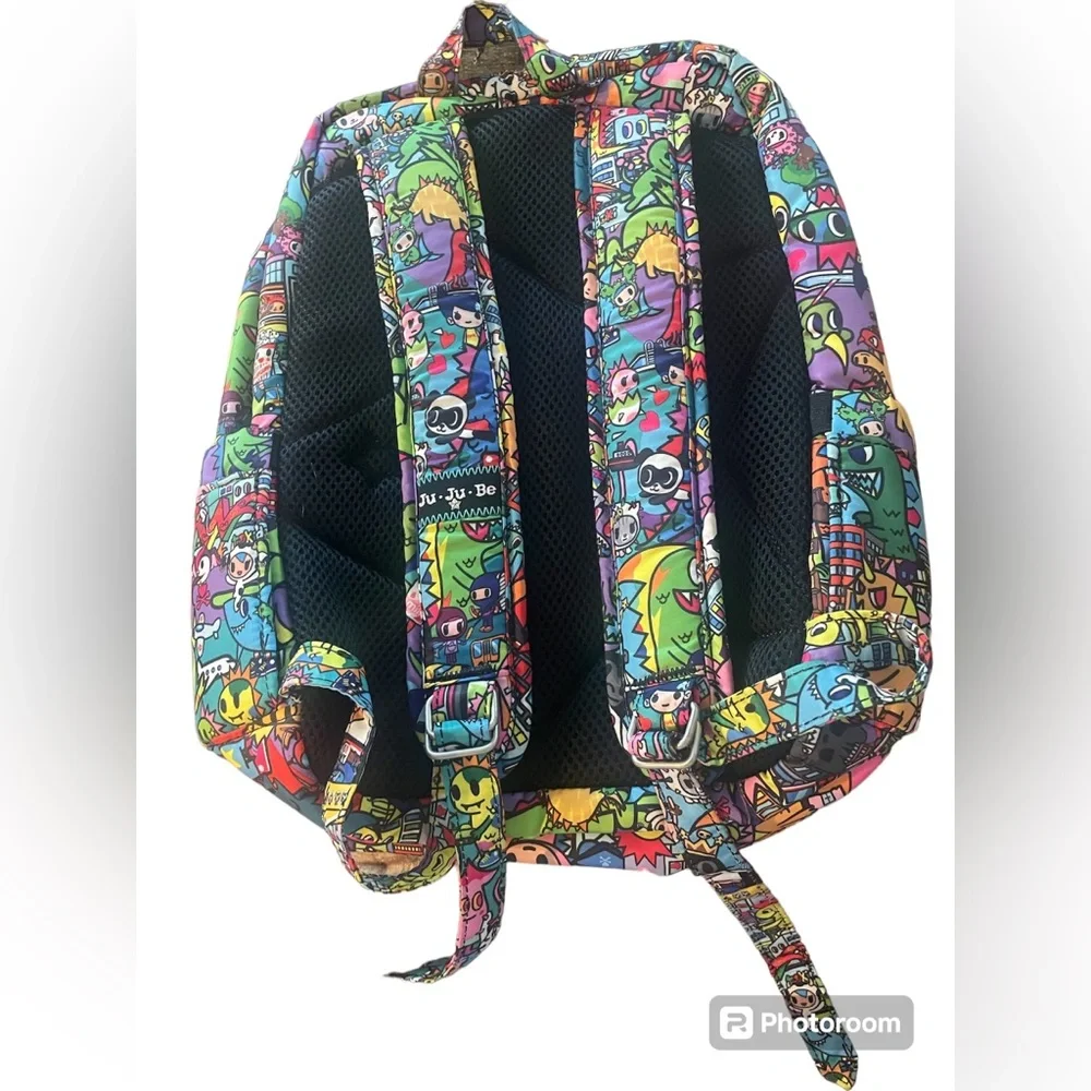 TOKIDOKI Kaiju City 13BP02AT Mini Be Back Pack Be Right Back NWOT